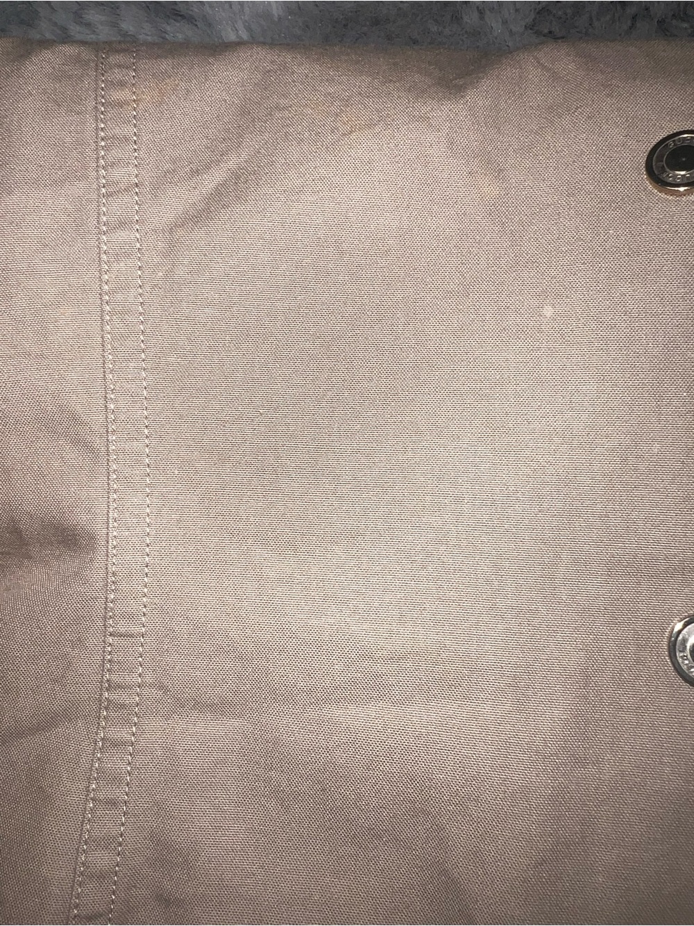 GUCCI Beige Button-Up Shirt - Classic Collared Made in ITALY 38 EU size 2 4 XS - Picture 10 of 13
